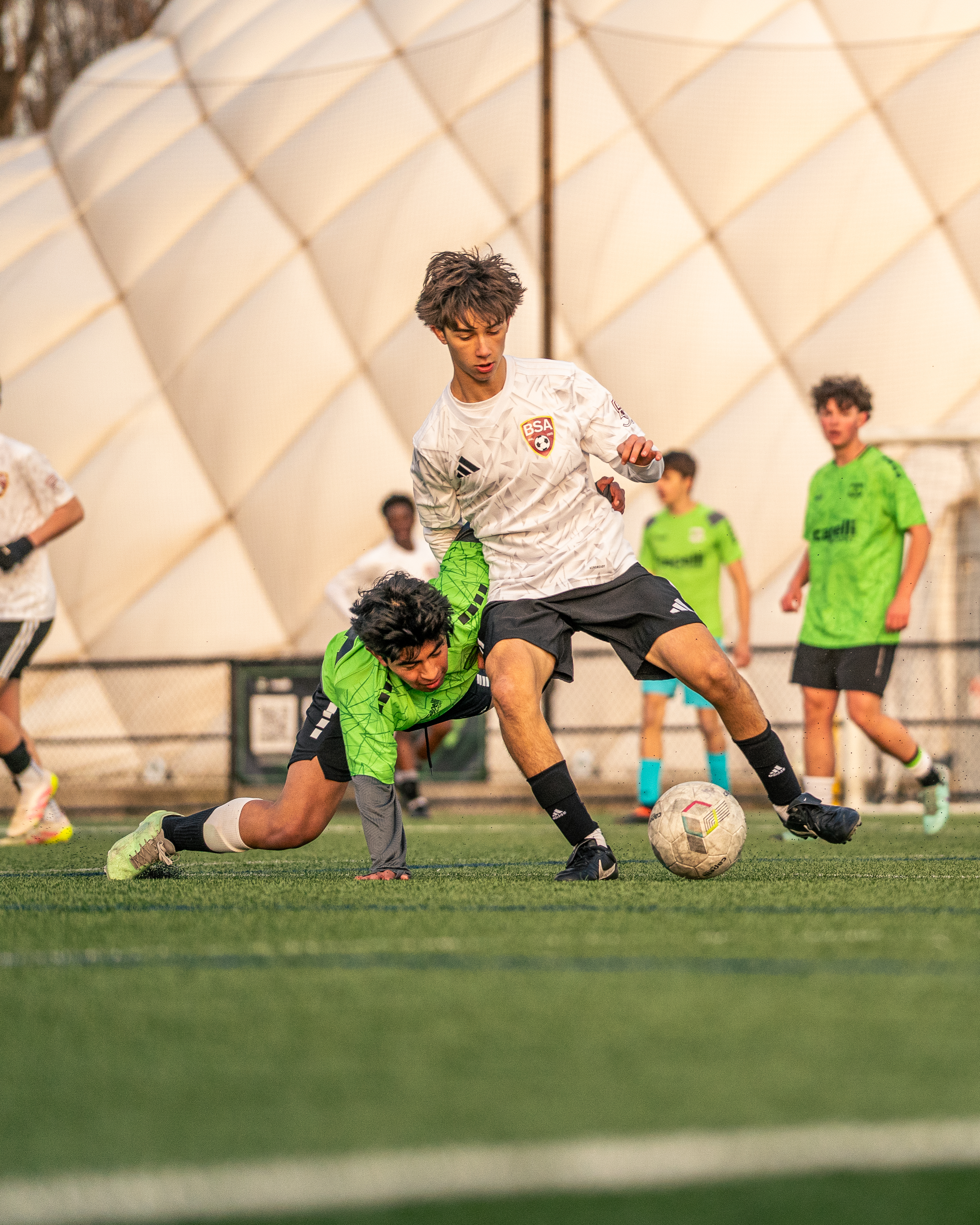 Sports action shot